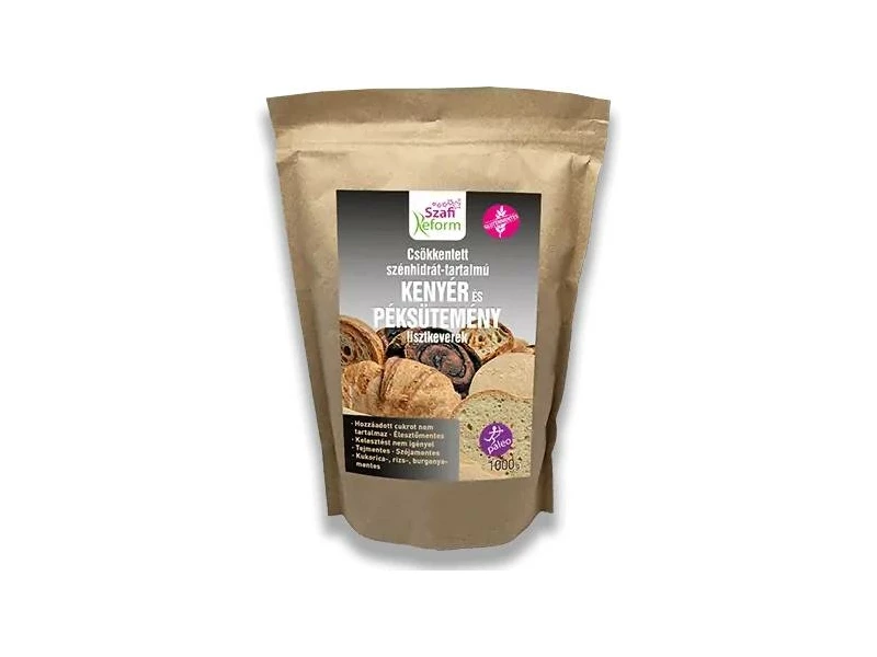 Szafi Reform GM CH-csökkentett kenyér és péksütemény lisztkeverék 1000g