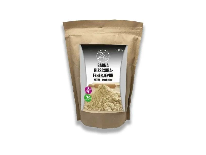 Szafi Free Barna rizscsíra-fehérjepor natúr- ízesítetlen (gluténmentes, vegán) 300g
