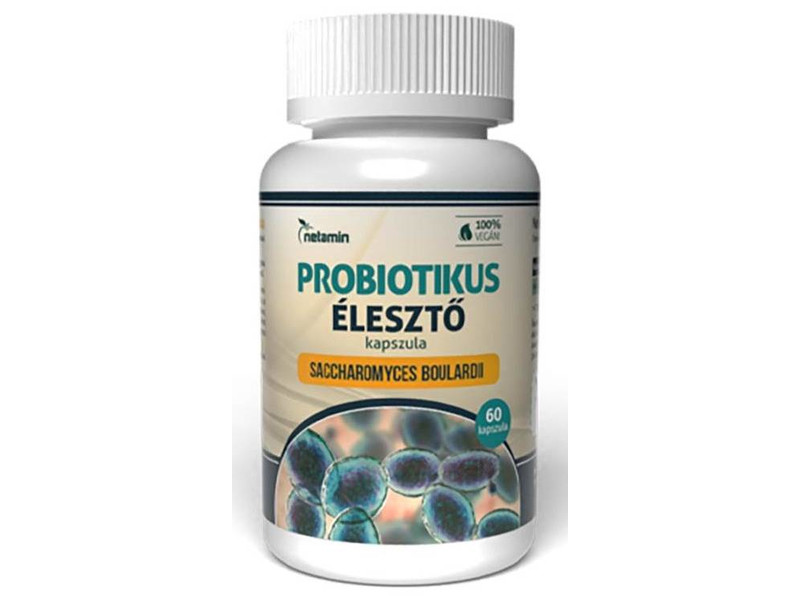 Netamin Probiotikus élesztő kapszula 60 db
