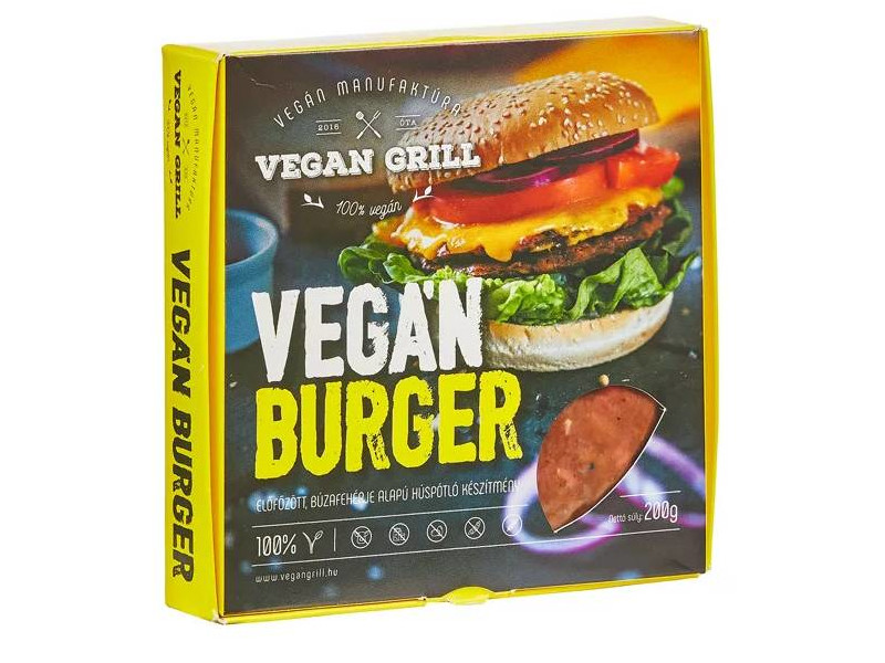 Vegan Grill VEGÁN BURGER 200g