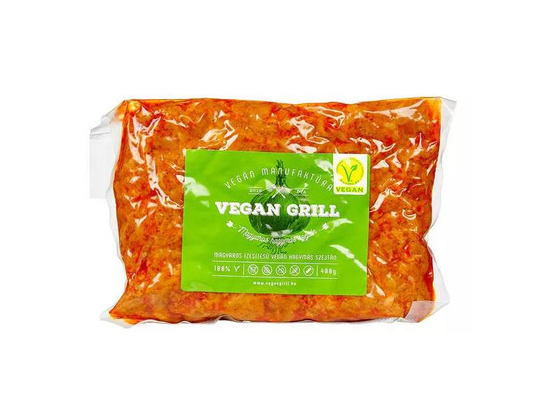 Vegan Grill MAGYAROS HAGYMÁS SZEJTÁN 400g
