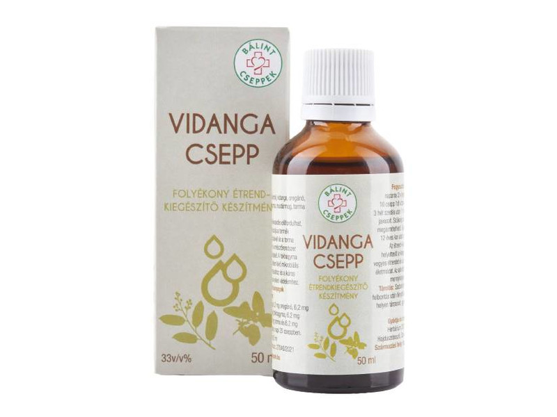 Bálint Cseppek Vidanga Csepp 50ml