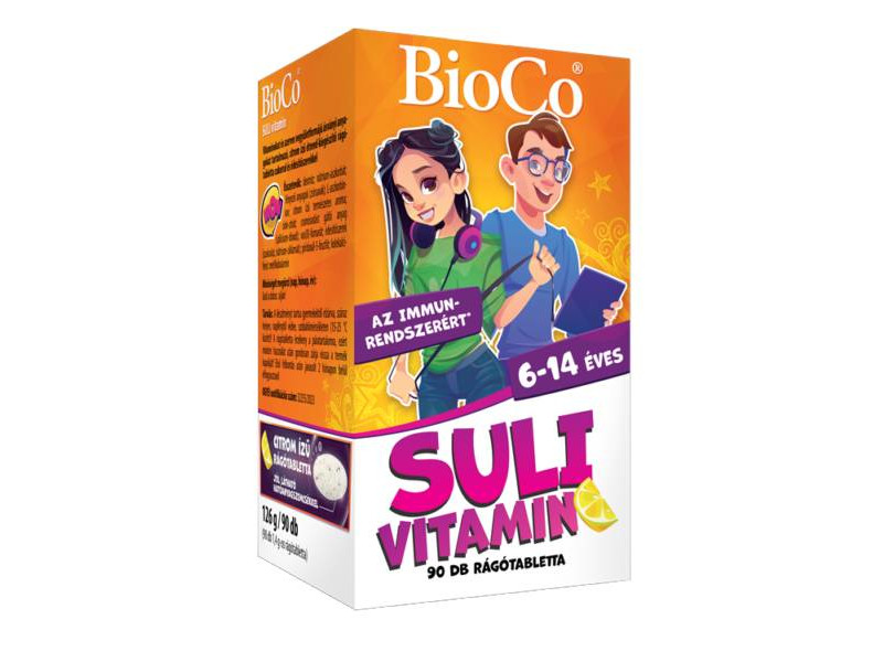 BioCo Suli Vitamin rágótabletta 90db