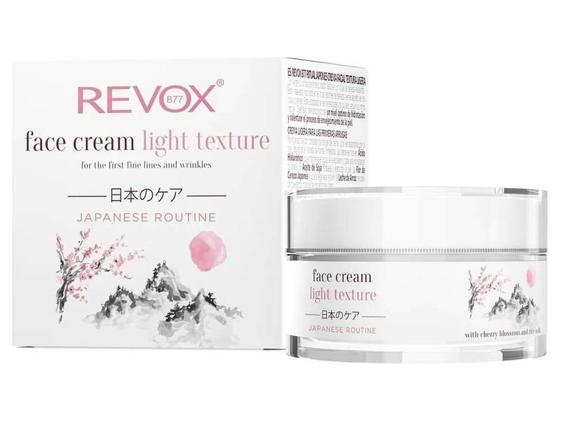 Revox B77 Japanese Ritual Face Cream Light Texture 50ml