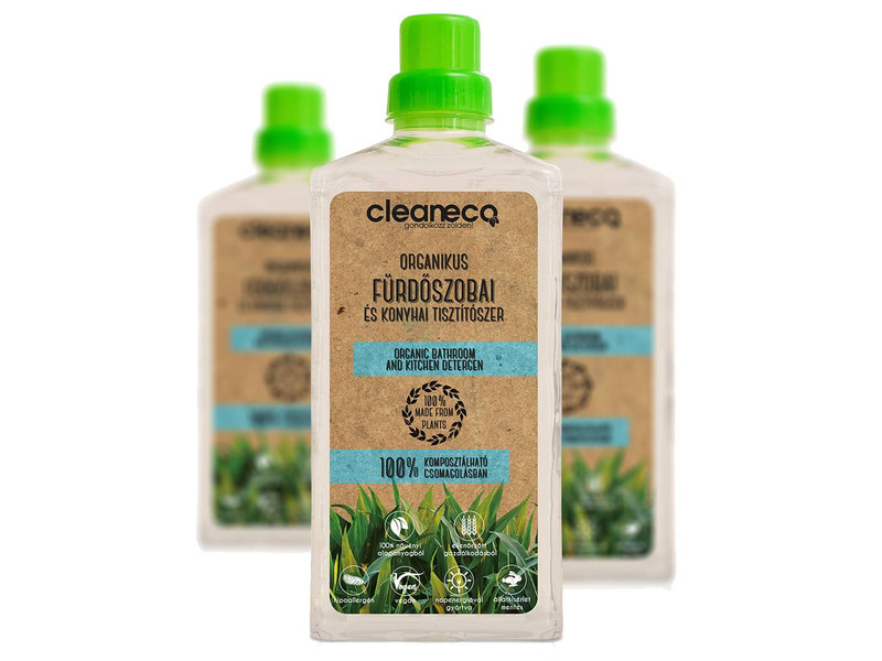 Cleaneco Fürdőszobai és konyhai tisztítószer 1L
