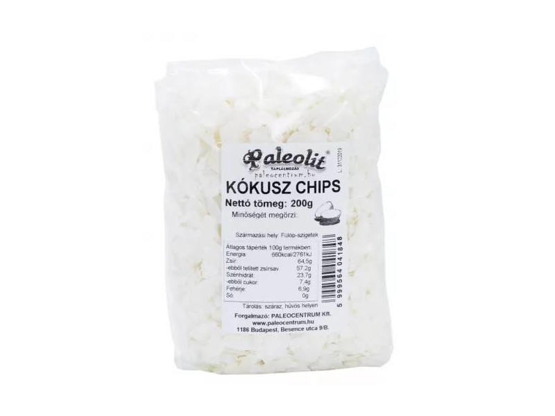 Paleolit Kókusz chips 200 g