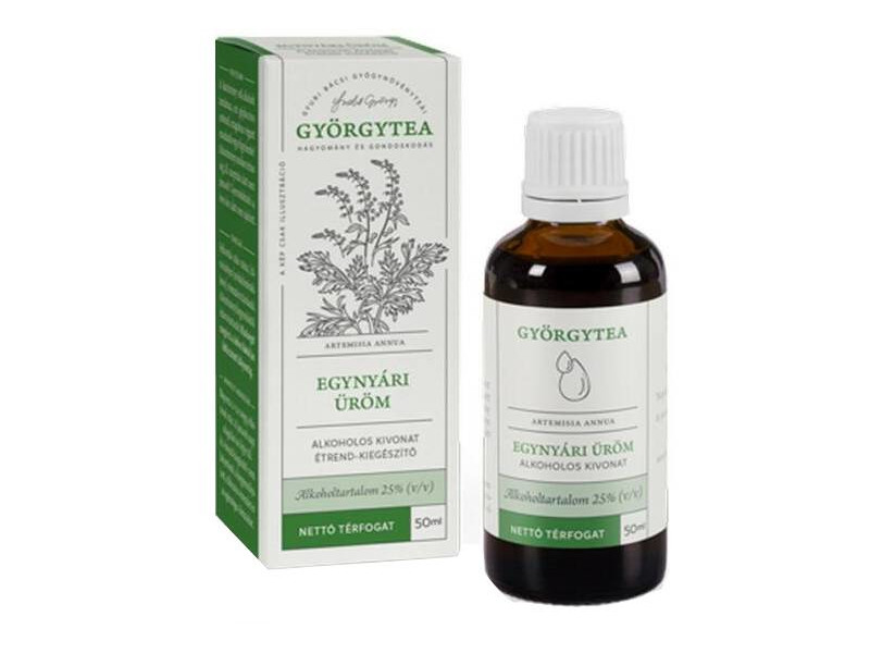 Györgytea Egynyári üröm alkoholos kivonat 50ml