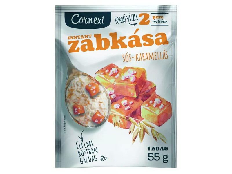 Cornexi Sós Karamellás zabkása 55 g