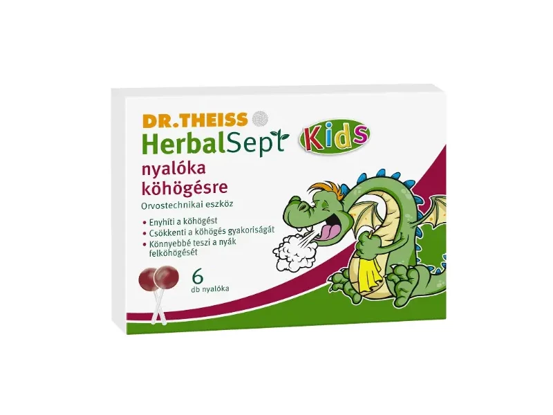 Dr.Theiss HerbalSept nyalóka köhögésre 6 db