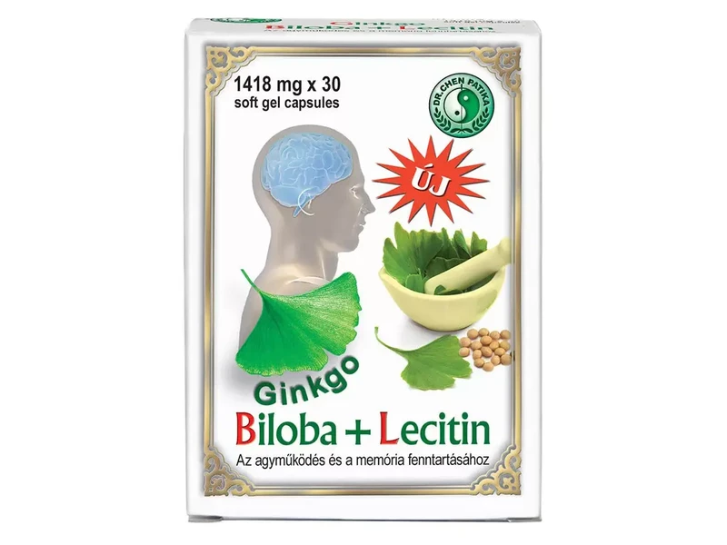 Dr. Chen Ginkgo Biloba + Lecitin kapszula  30 db