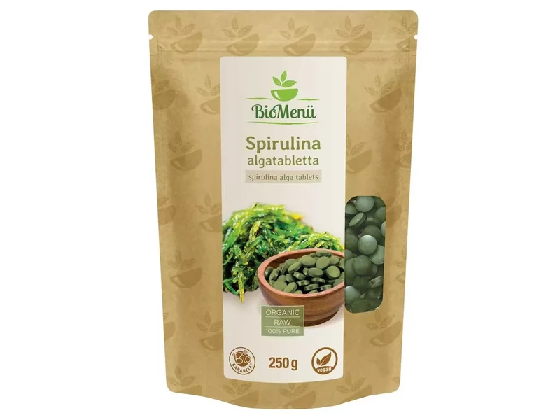 BioMenü BIO SPIRULINA tabletta 250 g