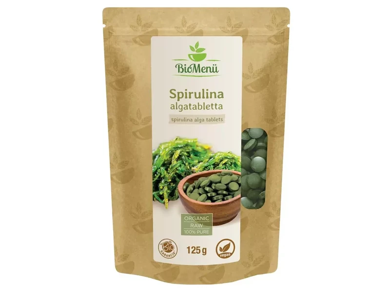 BioMenü BIo Spirulina tabletta 125g