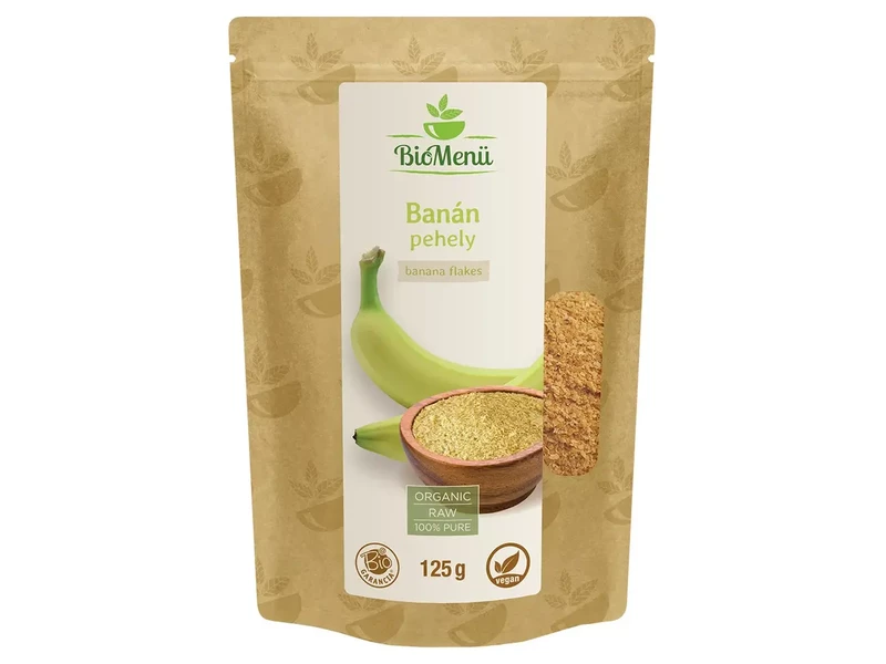 Biomenü BIO BANÁN Pehely 125 g