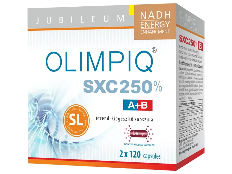 Olympiq SXC SL Jubileum 250 % A+B Étrend- kiegészítő Kapszula 2x120 db