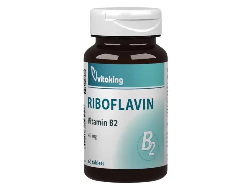 VK B-2 Vitamin Riboflavin 40 mg 60 db