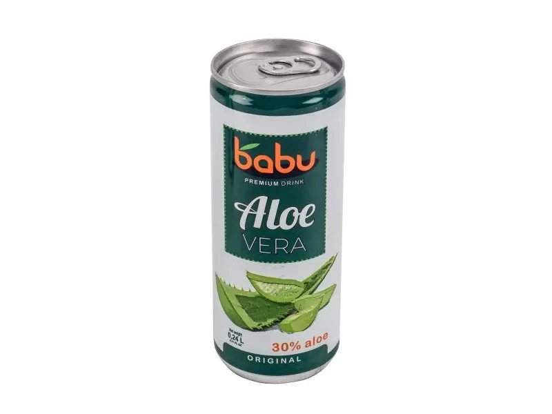 Babu Aloe Vera szénsavmentes ital Natúr 240 ml