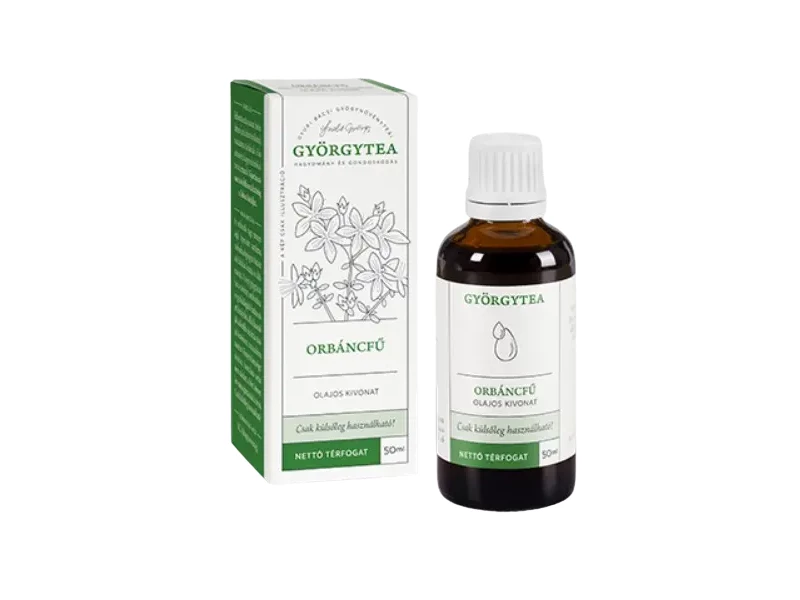 Györgytea Orbáncfű olajos kivonat 50ml