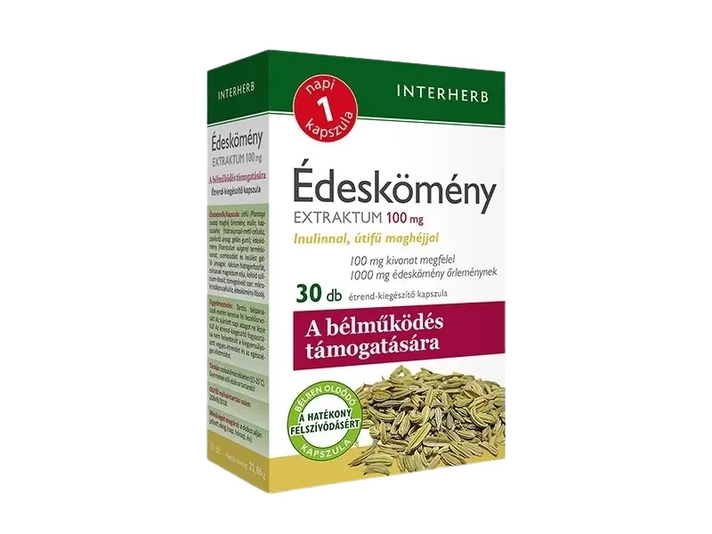 Interherb NAPI1 Édeskömény Extraktum 30 db