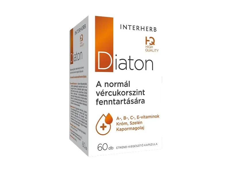 Interherb Diaton cukorkontroll kapszula 60db
