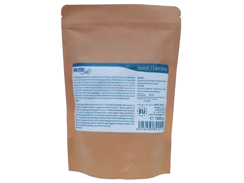 Balneo Sal Parajdi fürdősó - Eukaliptusz 100% természetes 1000g