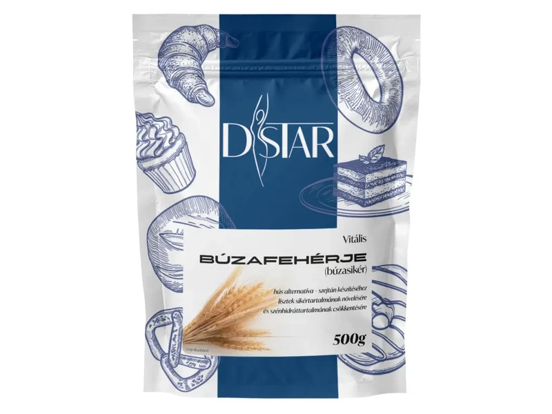 D-STAR Búzafehérje (búzasikér) 500 g