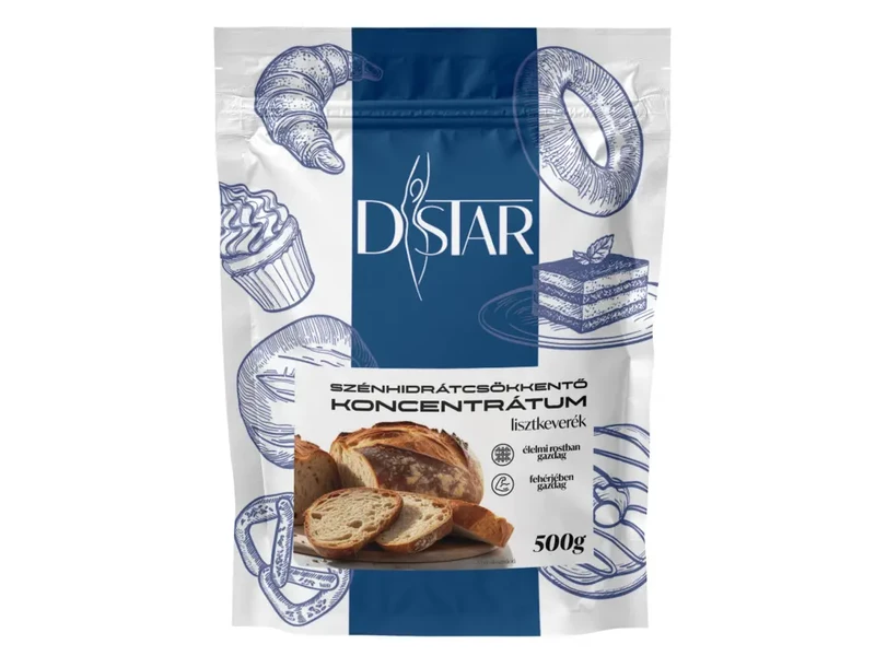 D-STAR szénhidrátcsökkentő koncentrátum lisztkeverék 500 g