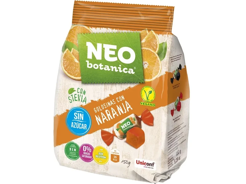 NEOBOTANICA Gumicukorka STEVIA NARANCS 150g