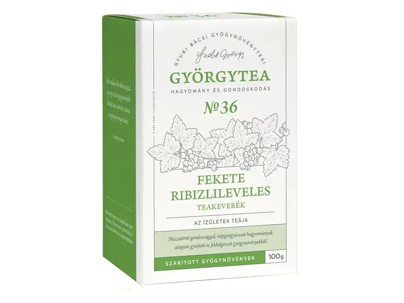 Györgytea Fekete ribizlileveles teakeverék (Az ízületek teája) 100 g