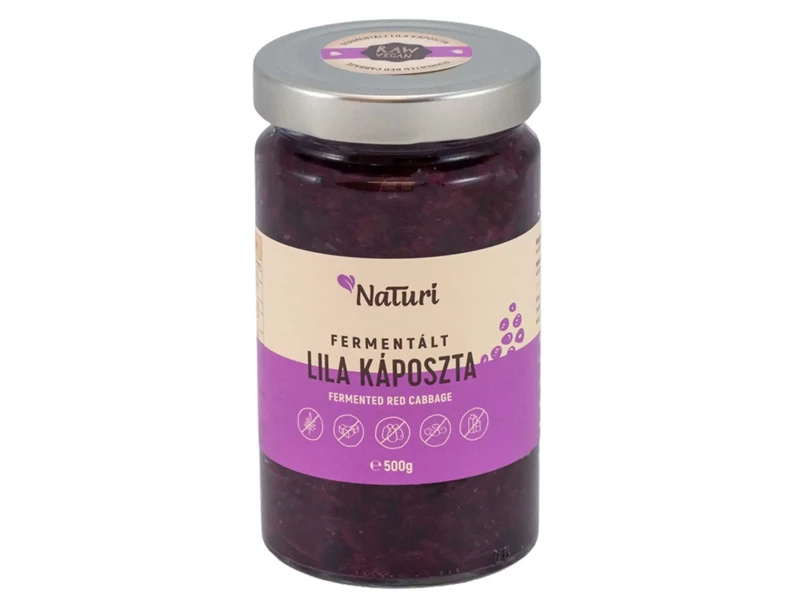 NaTuri Fermentált Lila Káposzta - Nagy 500g