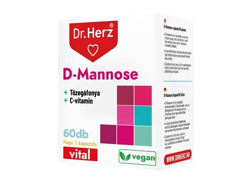 Dr. Herz D-Mannose 60 db kapszula