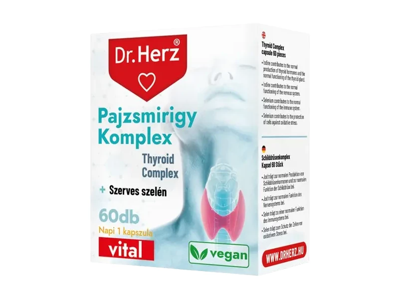 Dr. Herz Pajzsmirigy Komplex 60 db kapszula