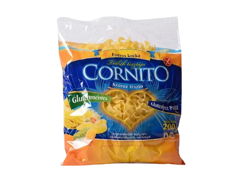 Cornito Fodros kocka Gluténmentes száraztészta 200 g