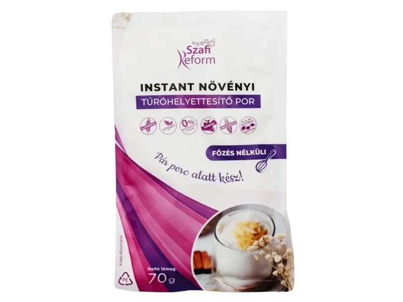Szafi Reform Instant növényi túróhelyettesítő por (gluténmentes) 70g