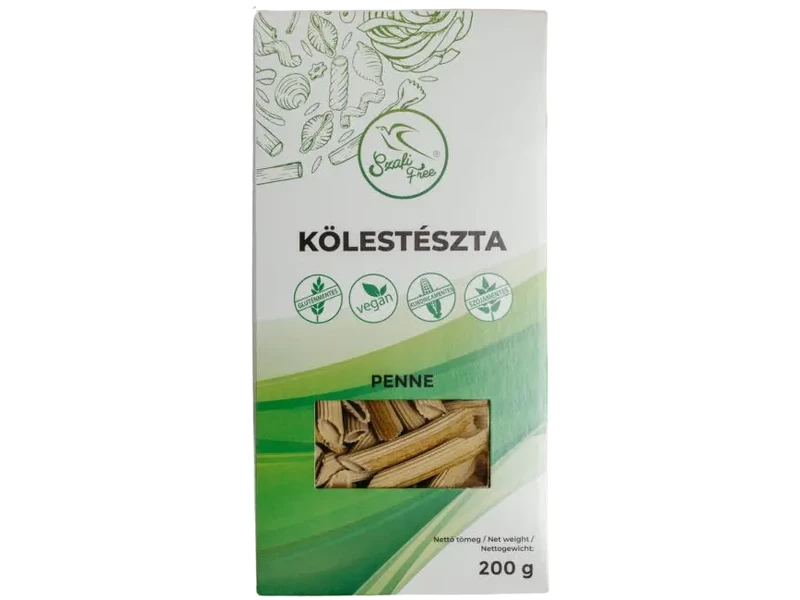Szafi Free Kölestészta - Penne (gluténmentes, vegán) 200g