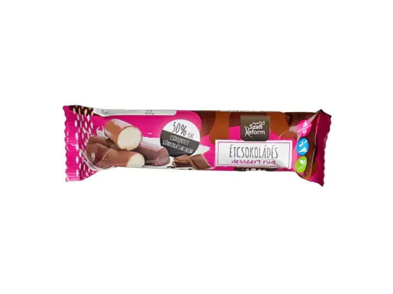 Szafi Reform Étcsokoládés desszert rúd 26g