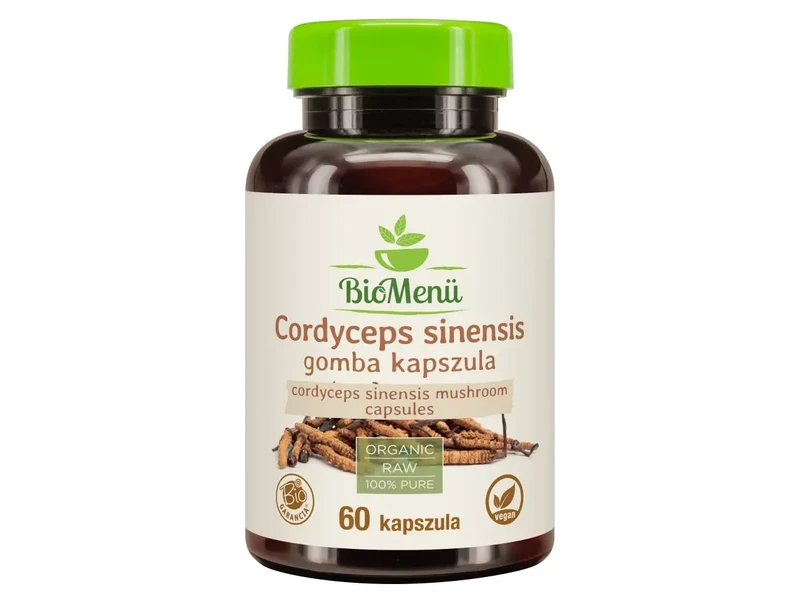 BioMenü BIO CORDYCEPS sinensis gomba kapszula 60 db