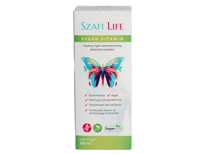 Szafi Life Vegán vitamin 300ml