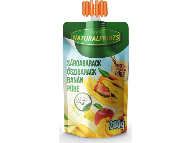 Jura Sárgabarack Őszibarack Banán püré 200 g