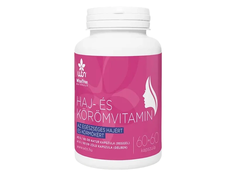 WTN Haj- és körömvitamin 60 db + 60 db kapszula 45g/41g