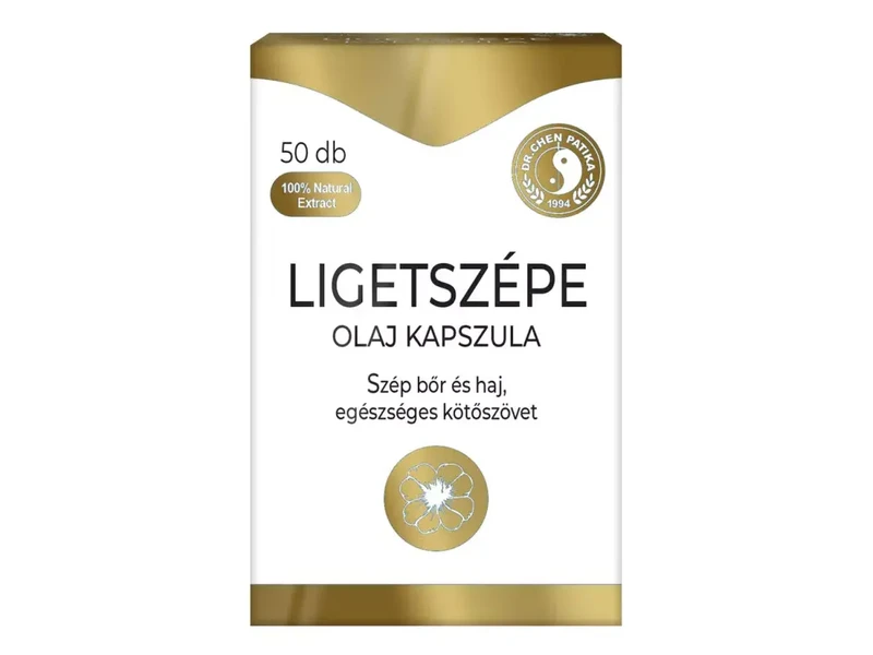 Dr. Chen Ligetszépe olaj kapszula 300 mg 50 db