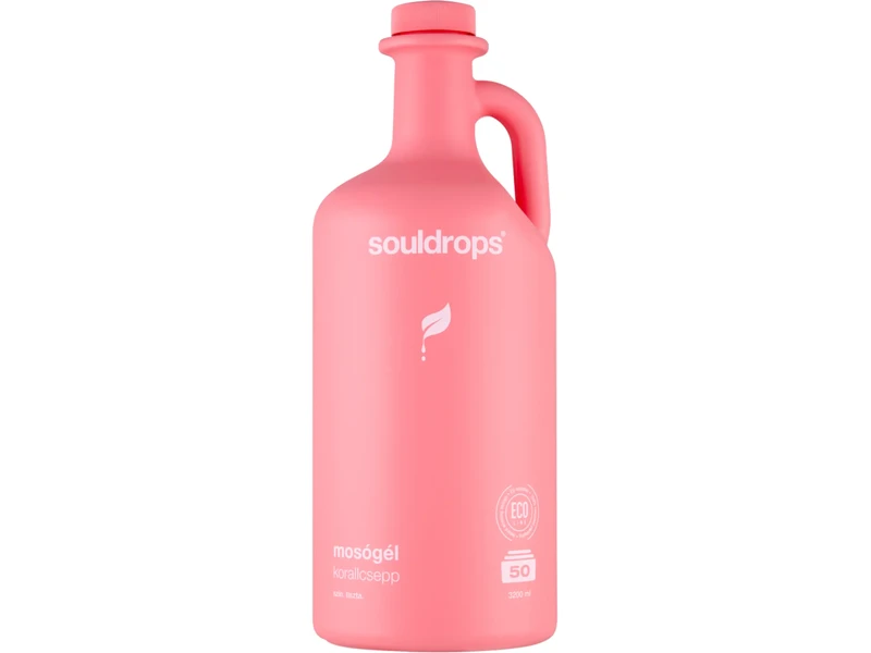 Souldrops Mosógél Színes ruhákhoz Korallcsepp 3250 ml