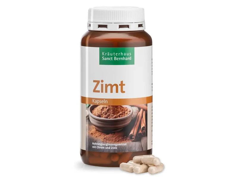 Sanct Bernhard Fahéj + Króm + Cink kapszula 180 db