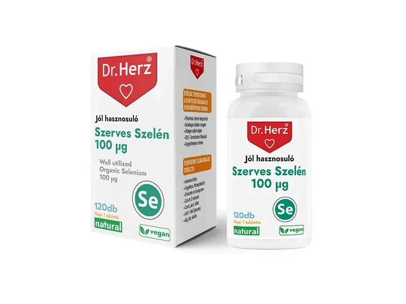 DR Herz Szerves Szelén 100 µg 120 db