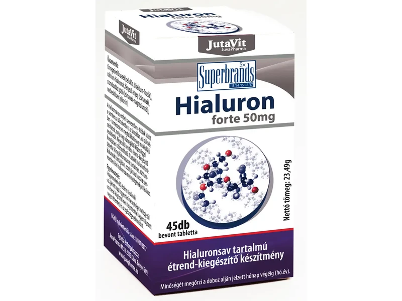 Jutavit Hialuron forte 50 mg 45 db tabletta
