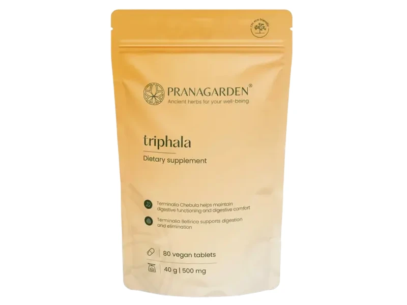 Pranagarden Triphala gyógynövény tabletta 80 db