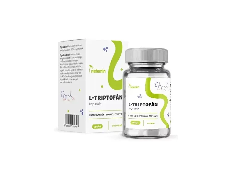 Netamin L-triptofán kapszula 500 mg 60db