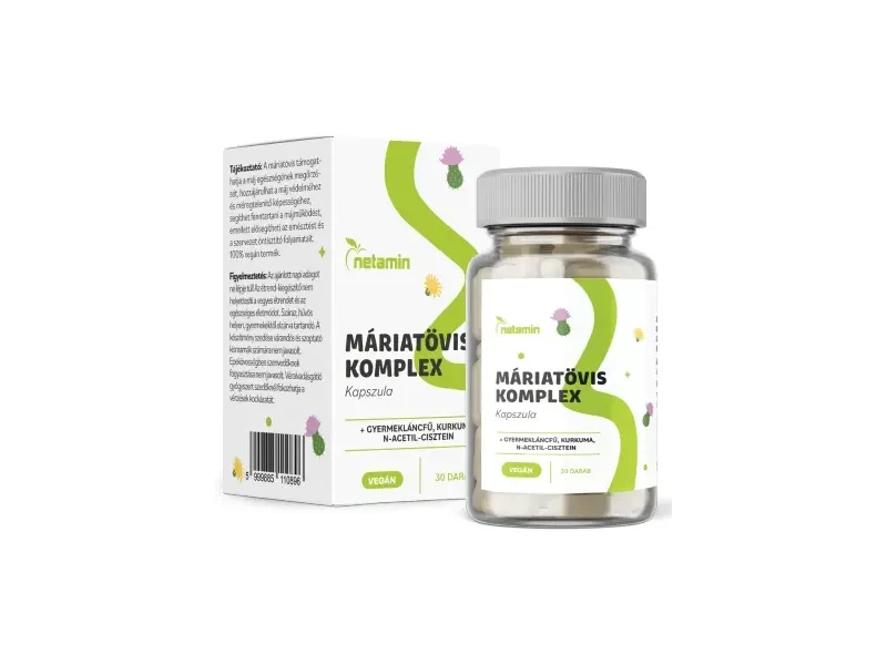 Netamin Máriatövis Komplex kapszula 30db
