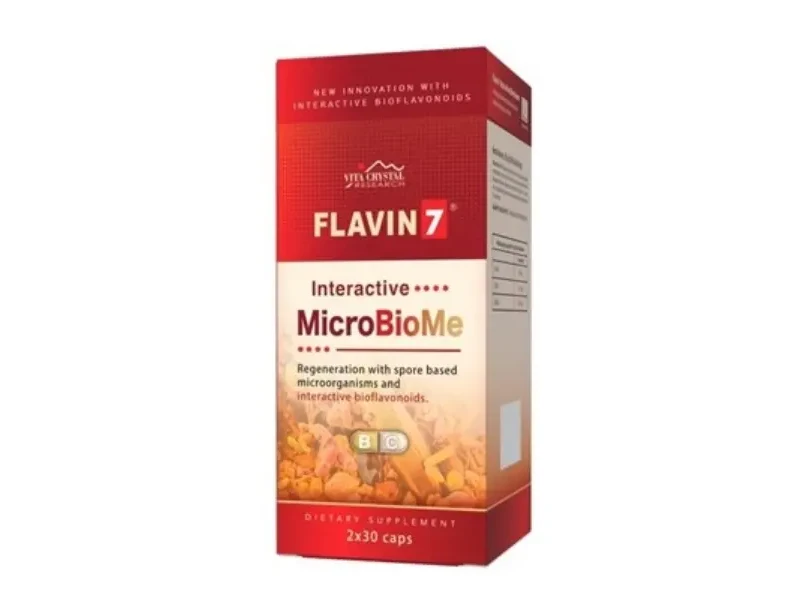 Flavin 7 Interactive MicroBioMe kapszula START csomag 2x30 db