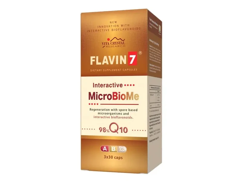 Flavin 7 Q10 Interactive MicroBioMe kapszula 3x 30 db