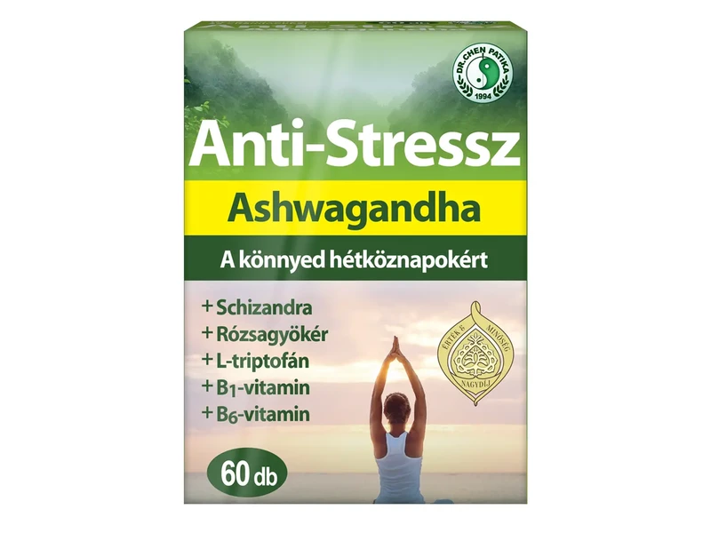 Dr.Chen Anti-Stressz GyógynövényKivonat + Vitamin Kapszula 60 db